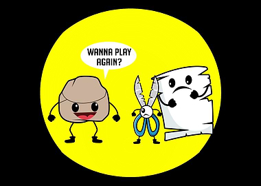 Rock Paper Scissor Funny F