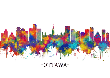 Ottawa Canada Skyline
