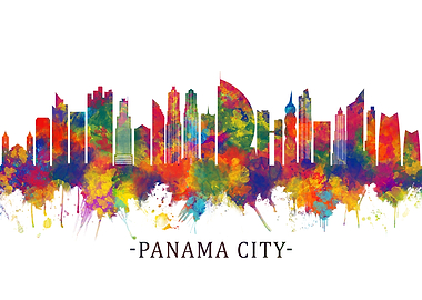 Panama City Panama Skyline