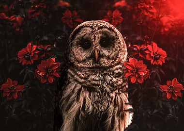 Flower Owl