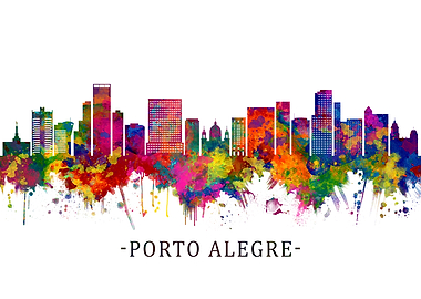 Porto Alegre Skyline