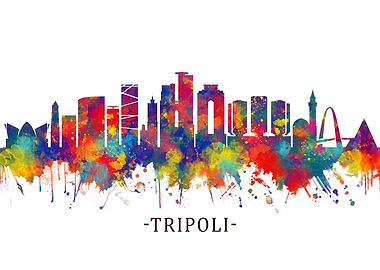 Tripoli Libya Skyline