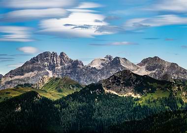 Peaks of the Alps