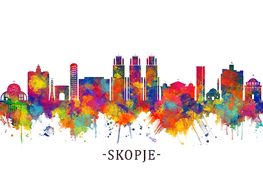 Skopje Skyline