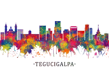 Tegucigalpa Skyline