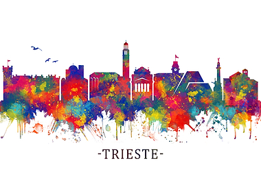Trieste Italy Skyline