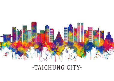 Taichung City Skyline