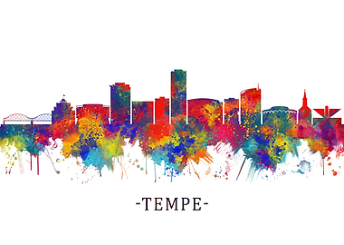 Tempe Arizona Skyline