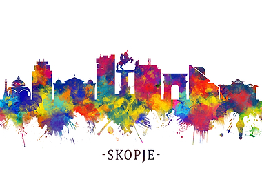 Skopje Skyline