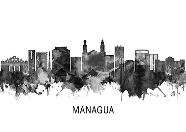 Managua Nicaragua Skyline