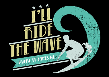 Wave Surfing Surfrider