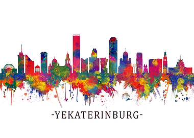 Yekaterinburg Skyline