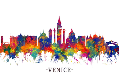 Venice Italy Skyline