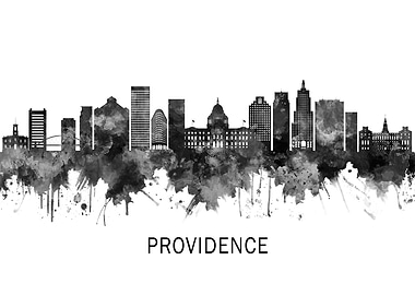 Providence Rhode Island BW
