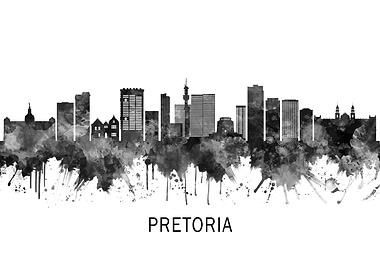 Pretoria South Africa BW