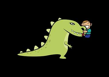 Baby TRex Hug Dinosaur Fa