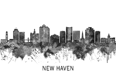 New Haven Connecticut BW