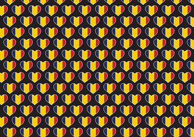Love Chad flag Motif