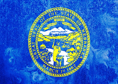 Nebraska State Flag