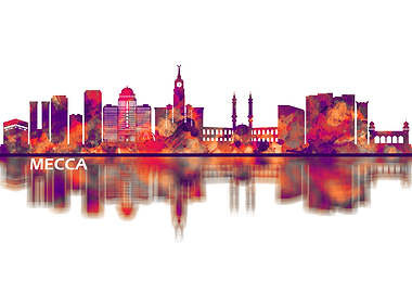 Mecca KSA Skyline