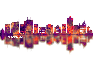Poznan Poland Skyline