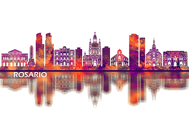 Rosario Argentina Skyline