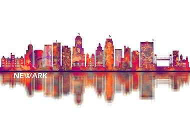 Newark New Jersey Skyline
