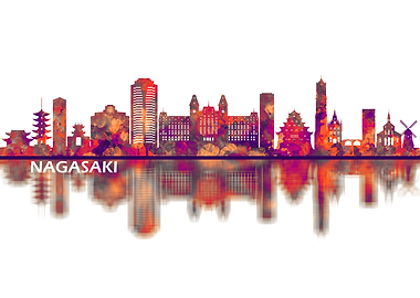 Nagasaki Japan Skyline