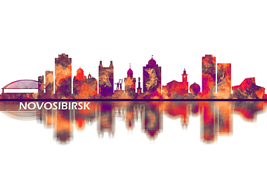 Novosibirsk Russia Skyline
