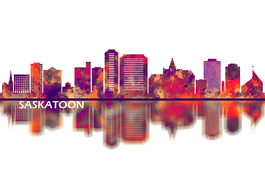 Saskatoon Canada Skyline