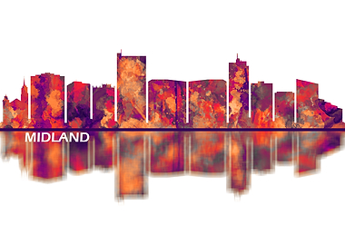 Midland Texas Skyline