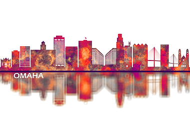 Omaha Nebraska Skyline