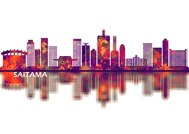 Saitama Japan Skyline