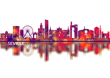 Seville Spain Skyline