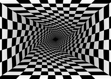 Optical Illusion Vortex 3D