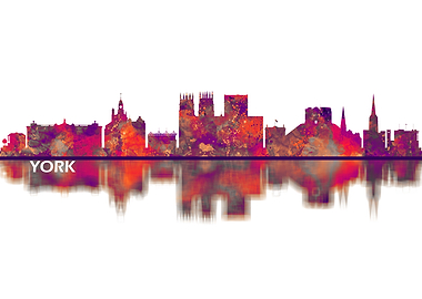 York England Skyline