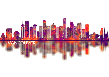 Vancouver Canada Skyline