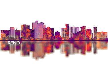 Reno Nevada Skyline