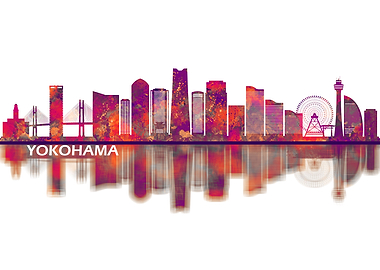 Yokohama Japan Skyline