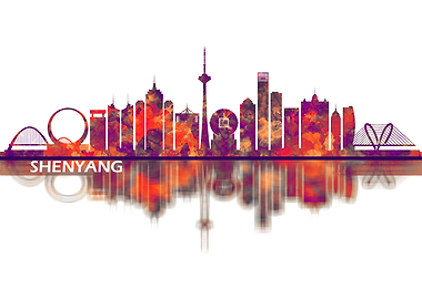 Shenyang China Skyline