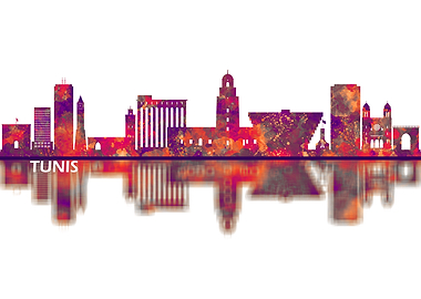 Tunis Tunisia Skyline