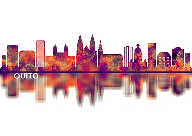 Quito Ecuador Skyline