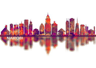 Nairobi Kenya Skyline