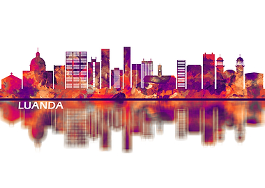 Luanda Angola Skyline