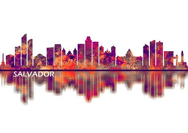 Salvador Brazil Skyline