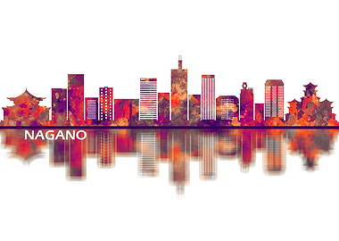 Nagano Japan Skyline