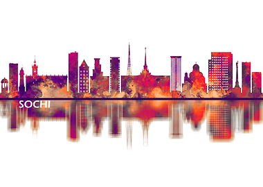 Sochi Russia Skyline