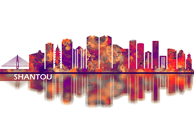 Shantou China Skyline