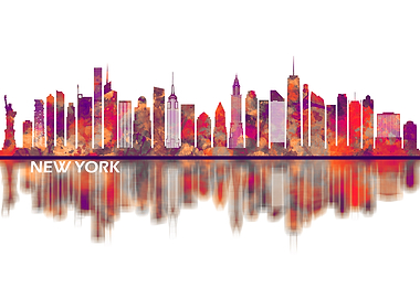 New York USA Skyline