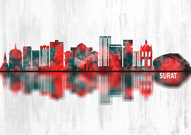 Surat India Skyline
